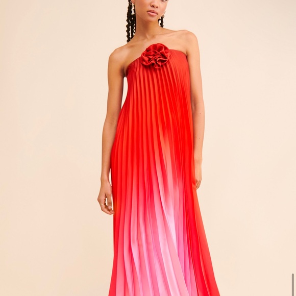 Delfi Collective Dresses & Skirts - NWT Delfi Collective Kimberly Ombré Strapless Dress Size Large